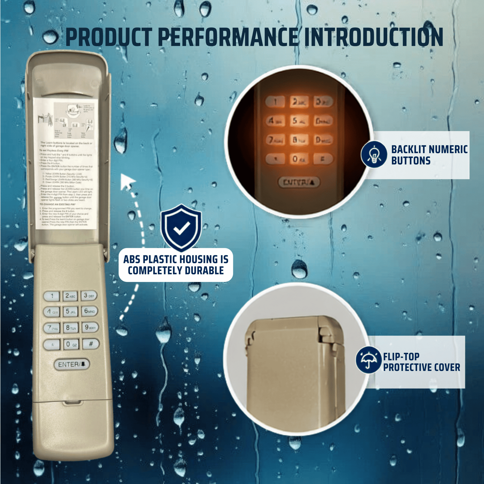 Universal Garage Door Keypad - Image 3